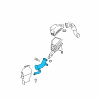 OEM 2010 Chevrolet Cobalt Inlet Hose Diagram - 25917181