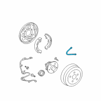 OEM 2009 Toyota Prius Brake Hose Diagram - 90947-02F36