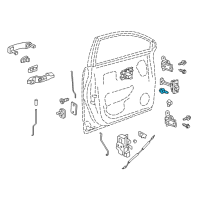 OEM 2013 Chevrolet Captiva Sport Door Check Bolt Diagram - 11518095