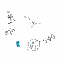 OEM 2013 Ford C-Max Booster Check Valve Diagram - DE9Z-2C444-B