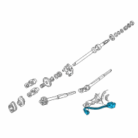 OEM Mercury Height Sensor Diagram - F6AZ-18B015-AA