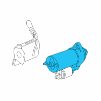 OEM 2002 BMW 745i Exchange Starter Motor Diagram - 12-41-7-508-636