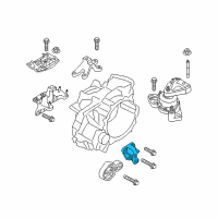 OEM Ford Explorer Mount Bracket Diagram - FB5Z-6E042-B