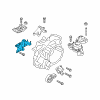 OEM 2016 Ford Explorer Transmission Mount Diagram - BB5Z-7M125-A