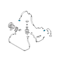 OEM Chevrolet Aveo Inlet Pipe Seal Diagram - 94535975