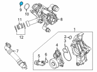 OEM 2020 BMW 840i Gran Coupe PREFORMED SEAL Diagram - 11-53-9-494-424