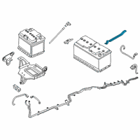 OEM 2022 BMW X7 BATTERY BRACKET Diagram - 61-21-6-819-639