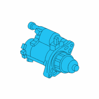 OEM Acura RLX Starter Motor Assembly Diagram - 31200-5G0-A04