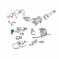 OEM 2013 Buick Regal Ignition Switch Diagram - 22737875