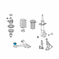 OEM Honda Bush, Front Compliance Diagram - 51391-TR0-305