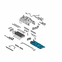 OEM Lexus Carrier Sub-Assembly, Hv Diagram - G920E-75010