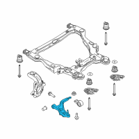 OEM 2016 Lincoln MKS Lower Control Arm Diagram - FA5Z-3079-B