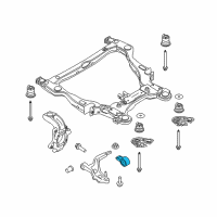 OEM 2018 Ford Taurus Lower Control Arm Front Bushing Diagram - DA5Z-3C339-A