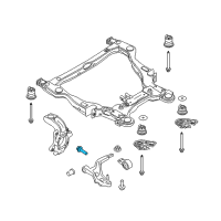 OEM Mercury Upper Control Arm Front Bolt Diagram - -W710174-S439