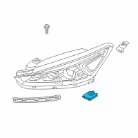 OEM Kia Cadenza Light Control Module Diagram - 92190F6250