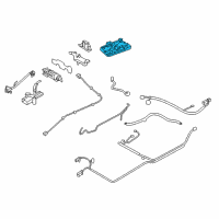 OEM 2018 Nissan Leaf Box Assy-Junction, No2 Diagram - 294A1-5SA0A