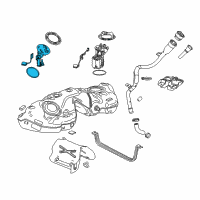 OEM 2016 Chevrolet Camaro SENDER KIT-FUEL Diagram - 84873936