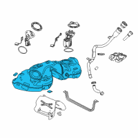 OEM 2019 Chevrolet Camaro Fuel Tank Diagram - 84518505