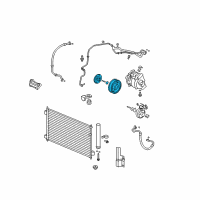 OEM Honda Clutch Set Diagram - 38900-R40-A01