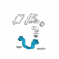 OEM 2002 Ford F-350 Super Duty Housing Diagram - 4C2Z-8C368-AA