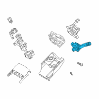 OEM 2012 Lincoln MKZ Switch Assembly Diagram - 8E5Z-13K359-AA