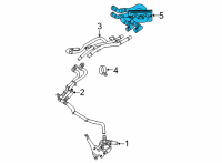 OEM 2020 Lincoln Aviator Upper Hose Diagram - L1MZ-18472-Q