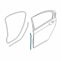 OEM 2022 BMW 750i xDrive Seal, Closing Panel, Rib, Left Diagram - 51-35-7-336-039