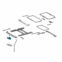 OEM 2006 Toyota Sienna Motor Diagram - 63260-AE012