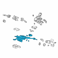 OEM 2001 Acura Integra Column Assembly, Steering Diagram - 53200-ST7-A02