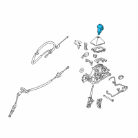 OEM 2017 Kia Rio Knob Assembly-Gear Shift Diagram - 467201W200HU