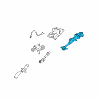 OEM Pontiac Column Assembly Diagram - 19133674