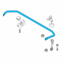 OEM 2019 BMW 530e Stabilizer, Rear Diagram - 33-50-6-861-456