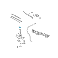 OEM 1991 Toyota Celica Reservoir Cap Diagram - 85316-33120