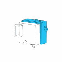 OEM Dodge Ram 1500 Abs Control Module Diagram - 55366355AJ