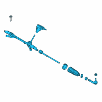 OEM 2021 Ford EcoSport Gear Assembly Diagram - GN1Z-3504-SA