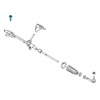 OEM Ford EcoSport Gear Assembly Bolt Diagram - -W712486-S442