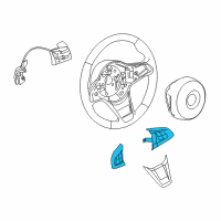 OEM BMW Z4 Set, Multifunction Switch, M-Sport Diagram - 61-31-7-845-541
