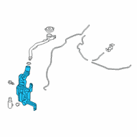 OEM 2019 Honda Civic Tank, Washer (2.5L) Diagram - 76841-TGG-E01
