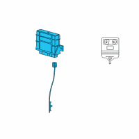 OEM Lincoln Mark LT Module Diagram - 8L3Z-15K602-A