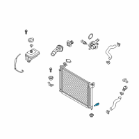 OEM Hyundai Sonata Plug-Radiator Drain Diagram - 25318-C2000