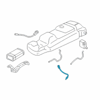 OEM 2005 Buick Rendezvous Front Oxygen Sensor Diagram - 12574662