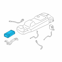 OEM Buick Rendezvous Canister Asm-Evap Emission Diagram - 10391645