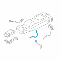 OEM Buick Rendezvous Vacuum Hose Diagram - 12571787