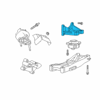 OEM 2013 Chrysler 300 Bracket-Transmission Mount Diagram - 4578062AC