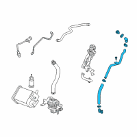 OEM 2010 Chevrolet Impala Hose & Tube Assembly Diagram - 12612165