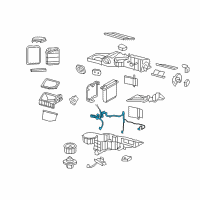 OEM 2012 Chevrolet Silverado 3500 HD Harness Asm-Heater & A/C Control Wiring Diagram - 20834822