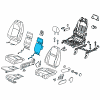 OEM Honda Odyssey Tci, R. FR. Seat-Back Diagram - 81217-THR-A81