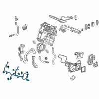 OEM Honda Pilot WIRE HARNESS, AIR CONDITIONER Diagram - 32157-TG7-A20