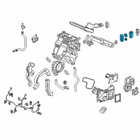 OEM 2018 Honda Ridgeline Valve Sub-Assembly, Expansion Diagram - 80221-TG7-A41