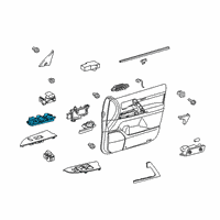 OEM Toyota Lock Switch Diagram - 84040-60230